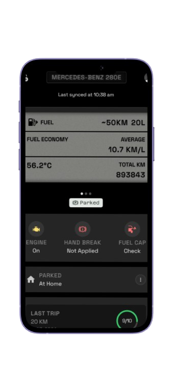 ViaLoop App live dashboard